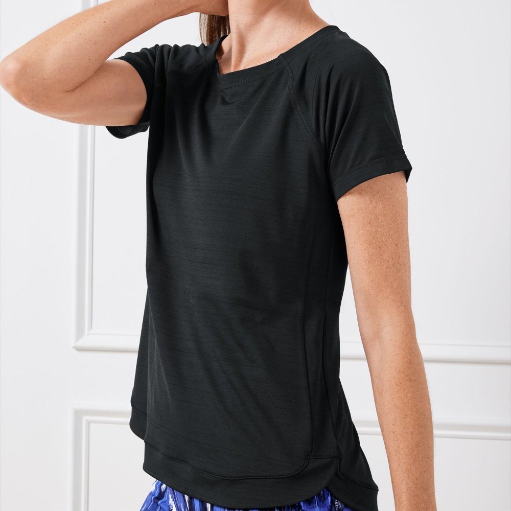 Talbots Cool Slub Active Tee, Size MP, Like New